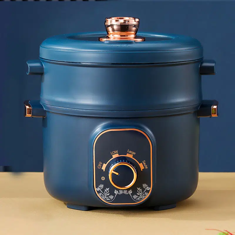 Electric Cooking Pot Mechanical Small Electric Pot Multifunction Electric Cooker For ShabuShabu