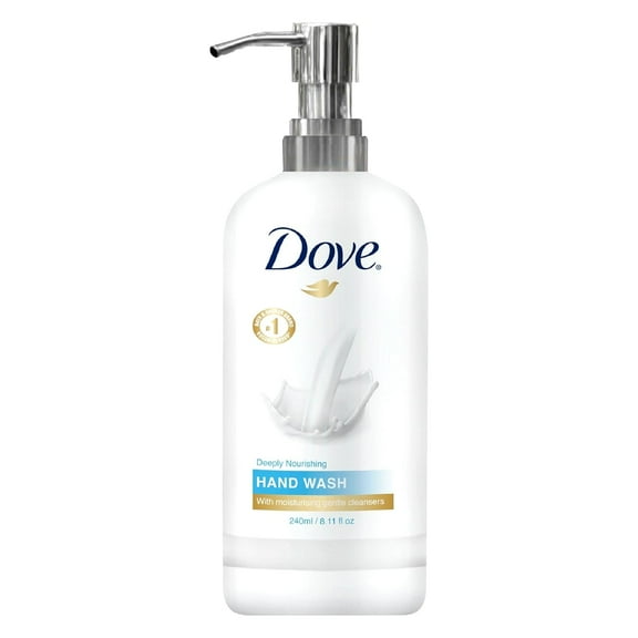 Dove Pro Deeply Nourishing Hand Wash 240mL / 8.12 Fl Oz (Pack of 1) - Ultra Moisturizing & Gentle Care