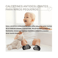 thumbnail image 4 of Calcetines   Lab.G Antiderrapantes Para Niños Calcetas Bebé 12 Pares Azul  Blanco Negro, 4 of 5