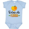 thumbnail image 3 of Inktastic Orlando Florida Orange in Heart Boys or Girls Baby Bodysuit, 3 of 5