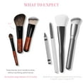 thumbnail image 3 of Set de brochas de maquillaje Cosme 9 FLAWLESS FACE MINI con funda, 3 of 7