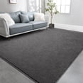 thumbnail image 1 of Alfombra viscoelástica TWINNIS 180x274 cm, gris oscuro, suave, 1 of 9