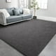 thumbnail image 1 of Alfombra viscoelástica TWINNIS 180x274 cm, gris oscuro, suave, 1 of 9