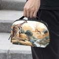 thumbnail image 2 of Kangaroo Oxford Fabric Waterproof Digital Bag Cable Organizer Travel Small Holder for Charger, Hard Drive - 5.9x9.44x3.14 in., 2 of 6