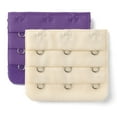 thumbnail image 1 of Correa Del sujetador Allegra K 5Pcs 3 Gancho de 3 Filas longitud Ajustable Beige-Sangría, 1 of 5