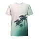 thumbnail image 4 of Tops para hombre, blusas y camisas de cuello redondo y manga corta para hombre, blusas casuales de moda con cuello redondo y manga corta, blusas para hombre, blusas de poliéster para hombre, 4 of 5