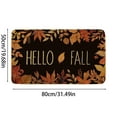 thumbnail image 4 of TIELUTT Hello! This Is A Fall Style Floor Mat. It's A Maple Leaf Floor Mat Suitable for Couch Throw Blankets Throw Blanket Small Living Room Area Rugs 8x10 under 100 Padded Rugs for Living Room Clown, 4 of 6