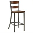 thumbnail image 1 of Homestyles Cabin Creek Wood Bar Stool in Brown, 1 of 17