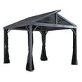 thumbnail image 1 of Sojag Sanibel 8 x 8 x 9 ft Light Grey Gazebo, 1 of 7
