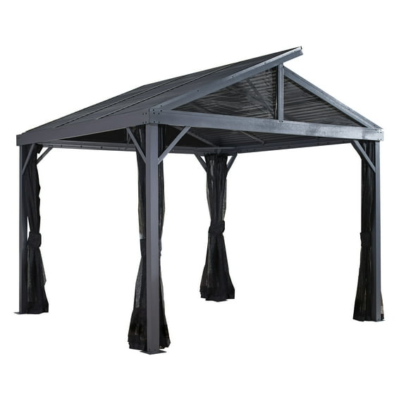 Sojag SANIBEL II Gazebo with Netting, Multiple Sizes