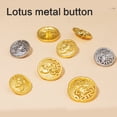 thumbnail image 3 of Hollow Flower Metal Button Antique Sewing Button Clothes Button for Sewing Craft Clothing Decoration 18mm 20mm 23mm, 3 of 15