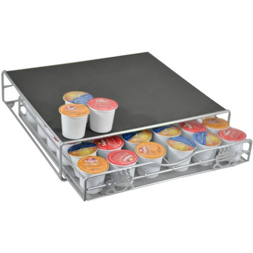 Southern Homewares SH-10057 Keurig Storage Drawer Coffee Holder Sealed, Holds 36 K-Cups, Gray