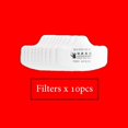 thumbnail image 1 of Dust Mask Reusable Dust Proof Respirator Rubber Work Safety Mask Cotton Filters For Builder Carpenter Daily Haze Protection, 1 of 7
