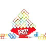 Tower Stack by Relatable, Balance Stacking Family Game for Kids and Adults 8 and Up