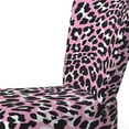 thumbnail image 2 of Designart "Pink and Black Leopard " Upholstered Cabin & Lodge Accent Chair and Arm Chair, 2 of 5