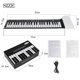 thumbnail image 2 of unbranded Piano Portátil Negro Plegable Roll-Up De Silicona Con Excelente Calidad De Sonido Para Casa, 2 of 8