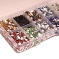 thumbnail image 3 of lionlar 3x 9000 Pack Rhinestone Flatback Resin Buttons Resin Flatback Craft for Clothings, Handbag, Purses, Shoes Decor, 3 of 9