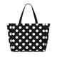 thumbnail image 2 of Fotbe Black and White Polka Dot Bolsa de Viaje para Playa - Resistente al Agua, Bolsa Tote de Gran Capacidad y Ligera con 7 Bolsillos para Mujeres y Hombres, 2 of 7