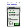 thumbnail image 2 of Kastar 1-Pack EN-EL25 Battery and LTD2 USB Charger Replacement for Nikon EN-EL25, ENEL25 EN-EL25a, 4241 Battery, Nikon MH-32 Charger and Nikon Z50, Z 50, Nikon Z FC Mirrorless, Z Series Digital Camera, 2 of 6