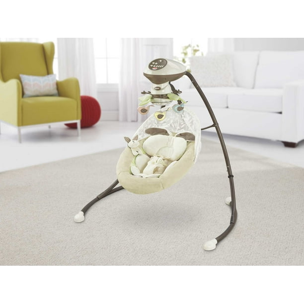 FisherPrice My Little Snugabunny Dual Motion Baby Swing
