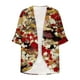 thumbnail image 4 of Cárdigan de manga larga para mujer, blusa informal estampada con bolsillo, abrigo tipo cárdigan para mujer, 4 of 5