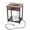 Brown - Set of 2, variant on End Table Set of 2 with Charging Station, Rustic Modern Side Table with USB Ports and Power Outlets, Nightstand for Bedroom Living Room Farmhouse Brown