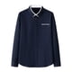 thumbnail image 1 of pstuiky manga larga para hombre, Camisa tipo cárdigan de manga larga con solapa y botones con estampado a cuadros informal para hombre. salir tops xxxxl, 1 of 5