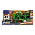 thumbnail image 1 of Camión Transportador Adventure Force Remolque con Vehículos Verde 5 Piezas, 1 of 4