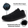thumbnail image 6 of Barefoot Wide Wdith Shoes for Women - Minimalist Shoes with | Zero Drop Sole |8.5 Wide Slip on Walking Shoes,Black, 6 of 7