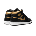 thumbnail image 3 of Jordan MENS Air Jordan 1 Mid "Black" DQ8426 071 from Stadium Goods, 3 of 8