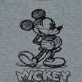 thumbnail image 3 of Mickey & Friends - Mickey Sketch - Toddler And Youth Short Sleeve Graphic T-Shirt, 3 of 5