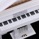 thumbnail image 4 of Modelo 1:12 1/12, Simulación, Ensamblaje, Modelado de Caja de Música, Modelo de Piano de Cola blanco, 4 of 9
