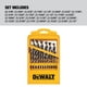thumbnail image 2 of Set de Brocas DEWALT DWA1189 de 29 Piezas en Acero Rápido, 2 of 8