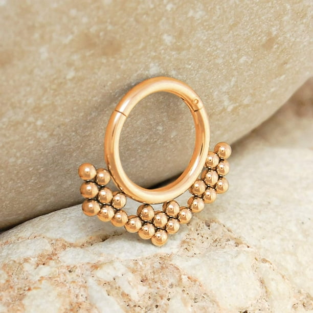 Septum shop ring 18g