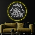 thumbnail image 4 of Glowneon BBQ Zone Neon Sign, BBQ Restaurant Led Sign, BBQ Neon Led Sign, Restaurant Decor, 4 of 5
