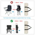 thumbnail image 6 of Uxcell 26 Inch Camp Chair Replacement Bag Nylon Foldable Carrying Bag Lightweight Storage Bag Beige 2 Pack, 6 of 6