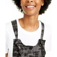 thumbnail image 3 of Tinseltown Juniors' Knotted Skirtall Black Size X-Large, 3 of 3