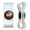 White, variant on Willy Wonka and the Chocolate Factory Wonka Bar Logo Headphone Earbud Cord Wrap - Charging Cable Manager - Wire Organizer Set of 2