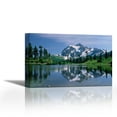 thumbnail image 1 of Mt Shuksan, northern Cascade Mountains, Washington - Contemporary Fine Art Giclee on Canvas Gallery Wrap - wall décor - Art painting - 36 x 23 Inch - Ready to Hang, 1 of 2