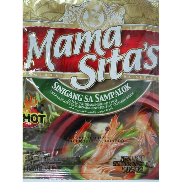 Mama Sita's Sinigang sa Sampalok Mix (Hot), Tamarind Seasoning Mix (Hot)