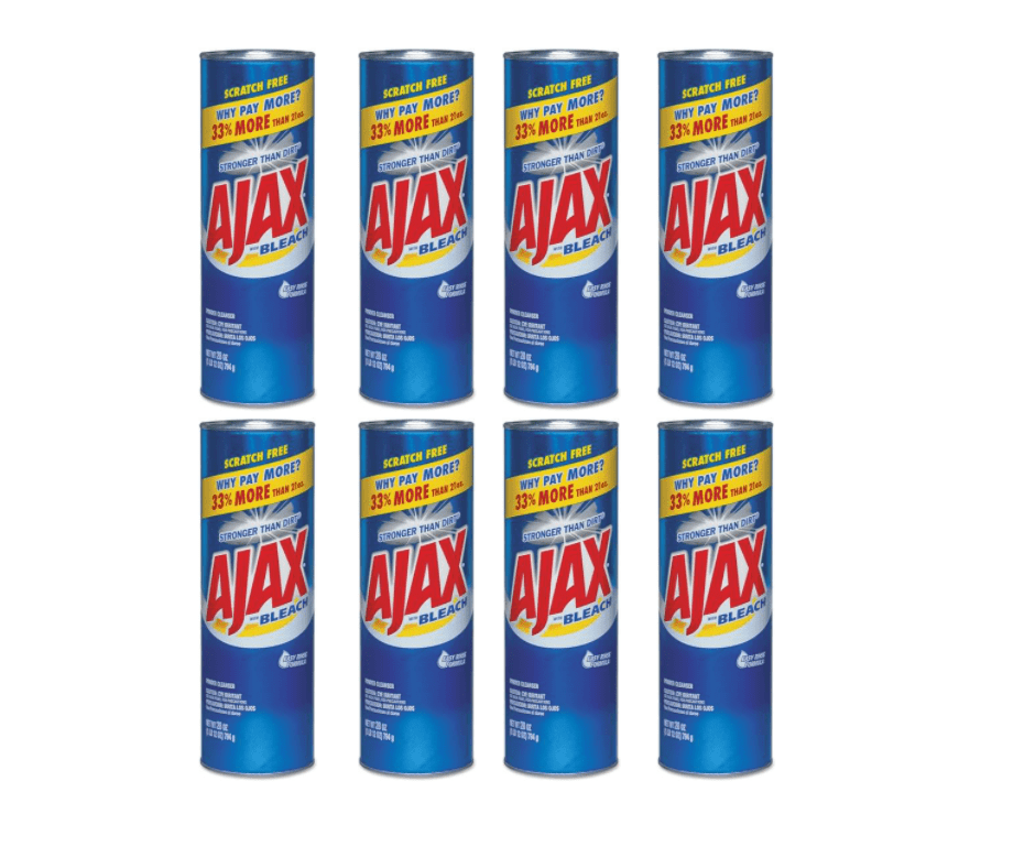 Ajax 21 oz. Powder Cleanser with Bleach (8Pack)