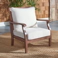 thumbnail image 3 of Safavieh SAFAVIEH Couture Payden Modern Eucalyptus Wood Armchair with Pillow Back, Natural/Beige, 3 of 12