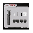thumbnail image 5 of Rasuradora Eléctrica Profesional 3 En 1, Afeitadora Eléctrica Recargable Malubero Plateado, 5 of 5