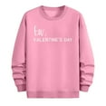 thumbnail image 5 of Valentines Day Sweatshirt for Men Casual Heart Oversized Pullover Long Sleeve Crewneck Sweatshirt, 5 of 5