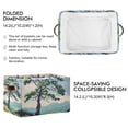 thumbnail image 2 of Yayeee Canvas Storage Basket with Handles for Shelves Fabric Bins Closet Organizer, Mounatin at Dawn, 2 of 8