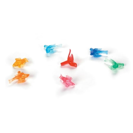 Replacement Ceramic Christmas Tree Lights: Colored, Bird Shaped, 1