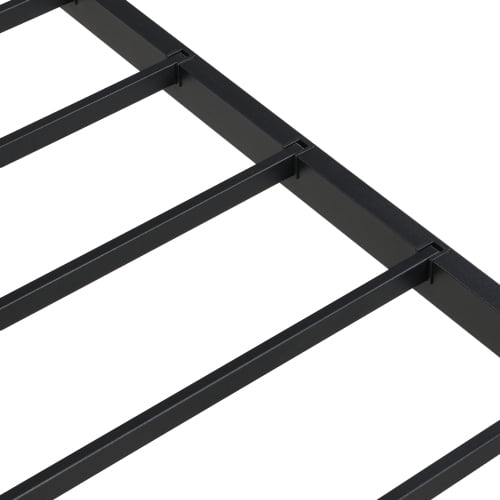 Queen Size Bed Frame , Heavy Duty Metal Bed Frame , Quick & Easy Assembly, No Noise, Black