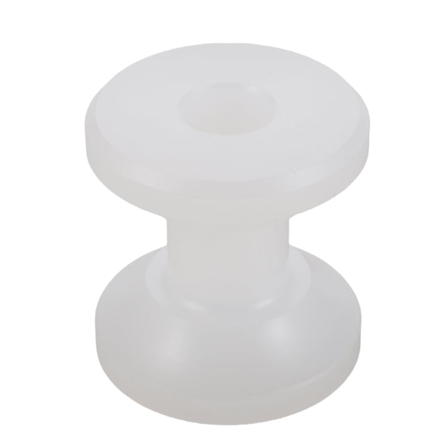 Minkissy Roue d'Ancrage en Nylon Blanc Robuste pour Accessoires d'Ancre de Yacht et Marine