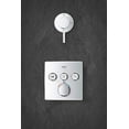 thumbnail image 3 of GROHE 29142000 Grohtherm Garniture Thermostatique Intelligente avec Module de Contrôle, Chrome Starlight, 3 of 16