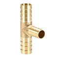 thumbnail image 3 of Conector en T de latón Uxcell 12mm x 10mm x 12mm, 3 of 3